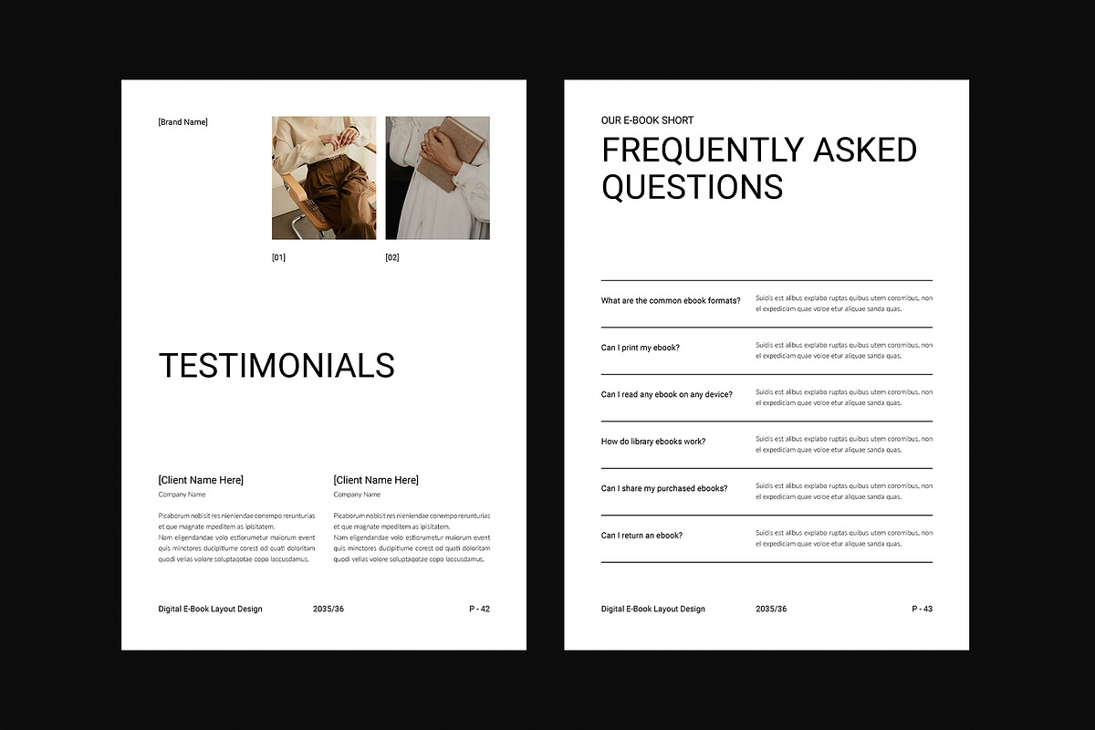 Digital E-Book Layout Design | Canva, a Magazine Template by DesignCrest (Photo 13 of 19)