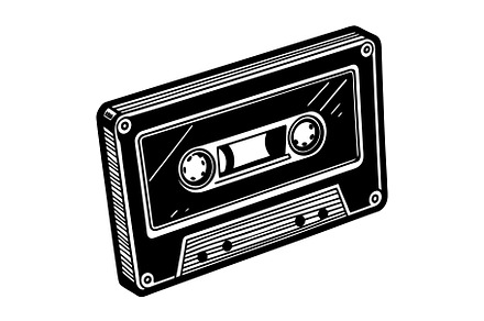 Audio cassette tape, an Icon by Mark1987