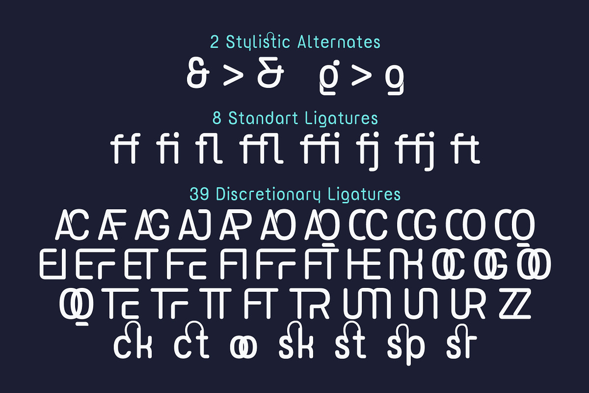 Davigo Pro a Modern Rounded Fonts, a Sans Serif Font by Lettertype Studio (Photo 8 of 14)