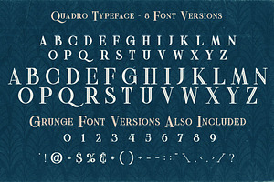 Quadro - Display Font