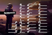 Analog Tracker - Techno Futuristic, a Font by Novitype (Thumbnail 12 of 14)