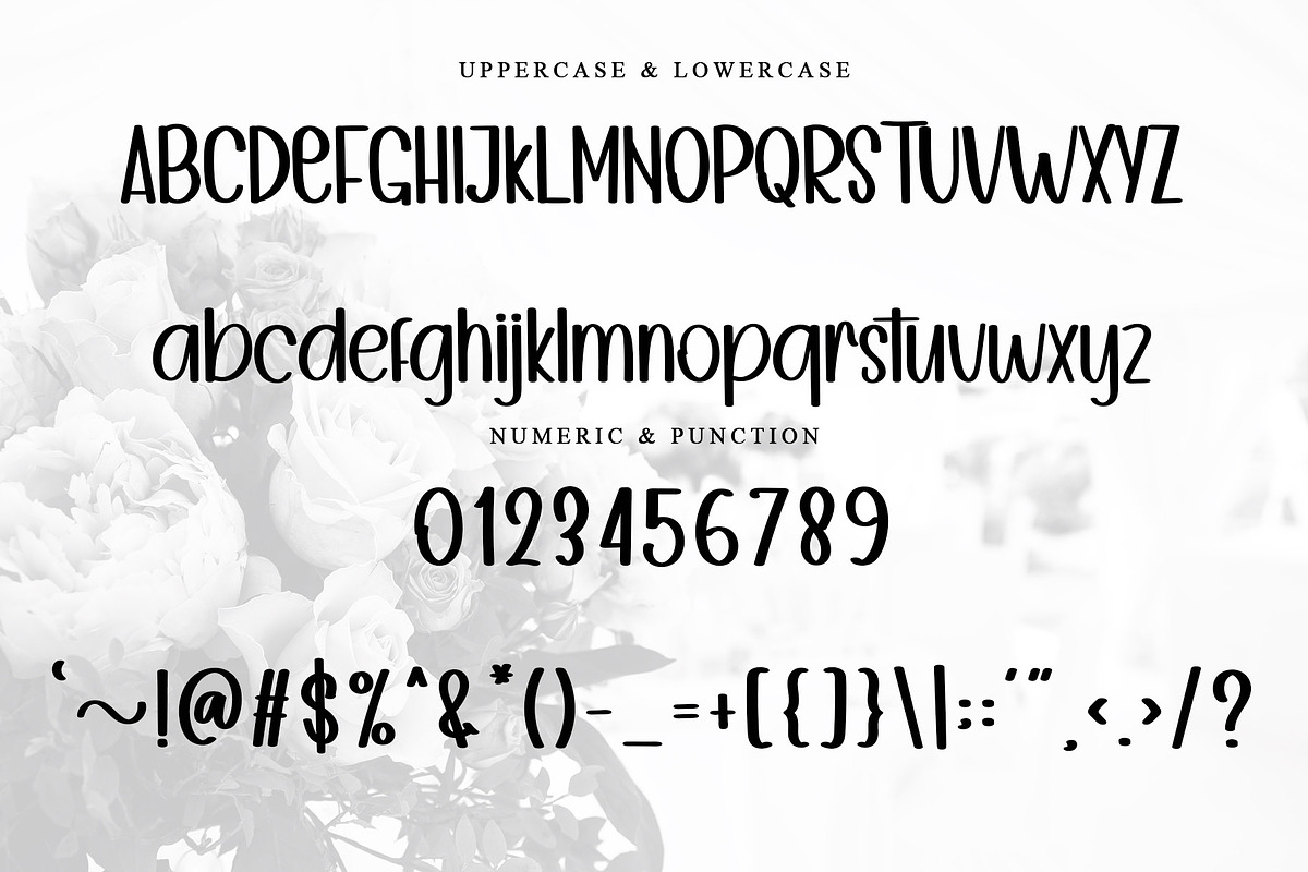 Simple Alphabet, a Sans Serif Font by InermediaSTUDIO (Photo 5 of 6)