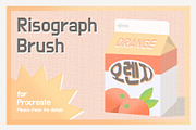 Risograph Brush, a Brush Add-On by OVJECT (Thumbnail 1 of 2)