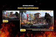300+ Fire and Flame Overlay Effects, an Object Graphic by Mikel Blazgad (Thumbnail 7 of 11)