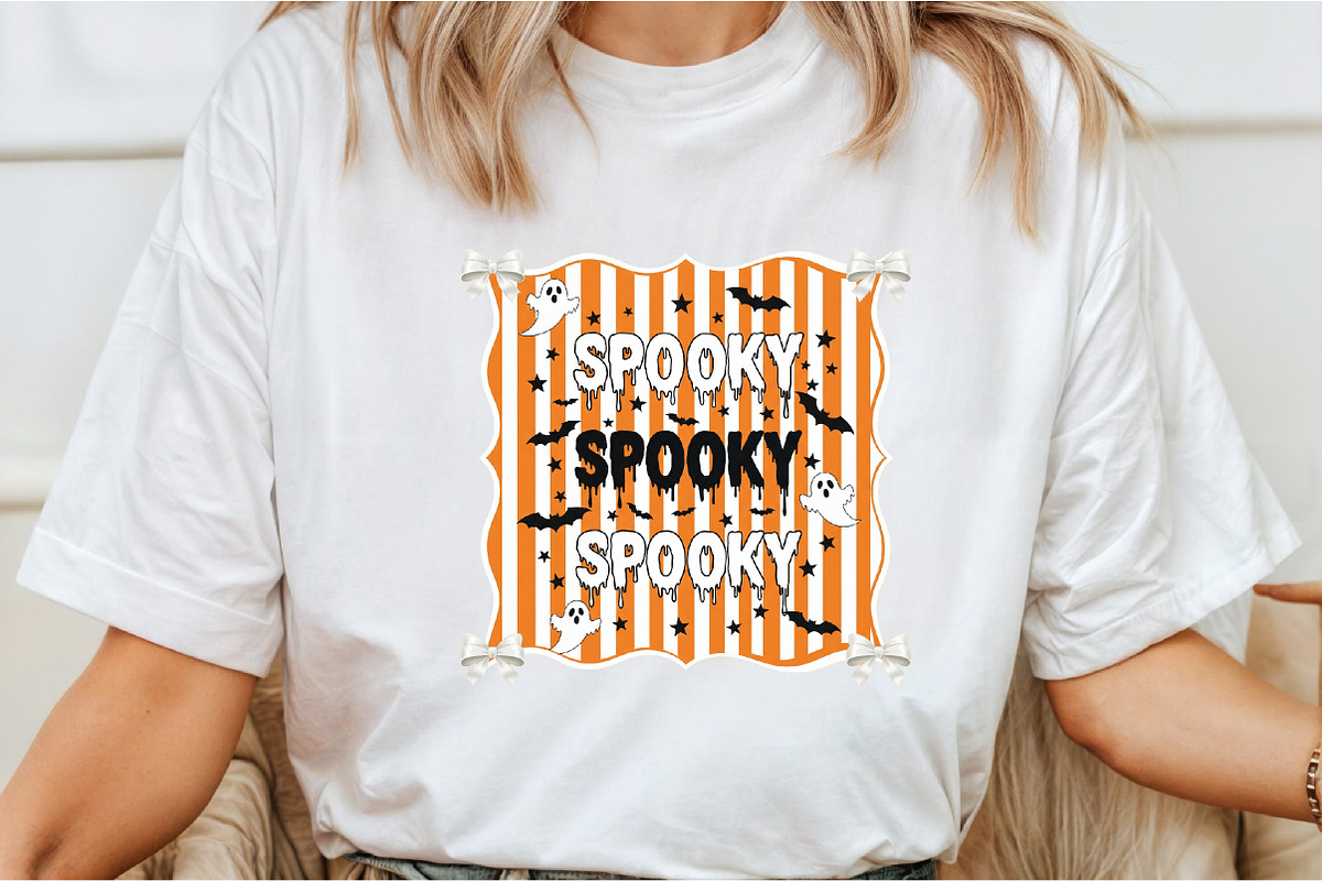 Halloween Spooky Ghost PNG, an Illustration by Libby Wishes (Photo 3 of 6)