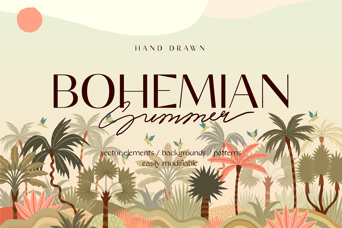 Bohemian Summer, an Object Illustration by NKTN (Photo 1 of 19)
