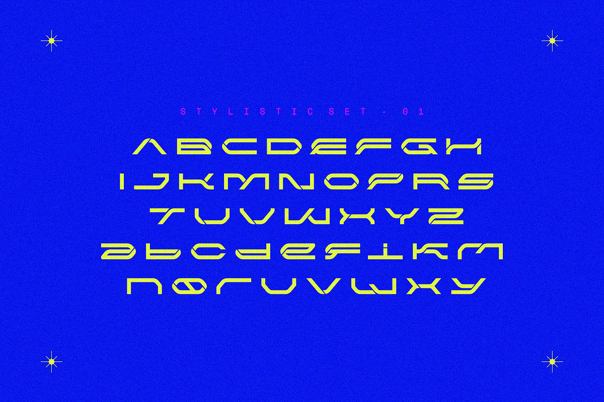 NCL KEMGOR - Cyberpunk Font, a Sans Serif Font by Enxyclo Studio (Photo 9 of 11)