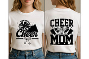 Cheer Mom Shirt Svg Png Bundle, an Object Graphic by Digi_Design_World (Thumbnail 3 of 8)