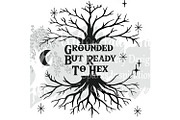 Witch Bundle 12 Gothic Witch Quotes, an Object Illustration by Willow Paige Farms (Thumbnail 10 of 18)