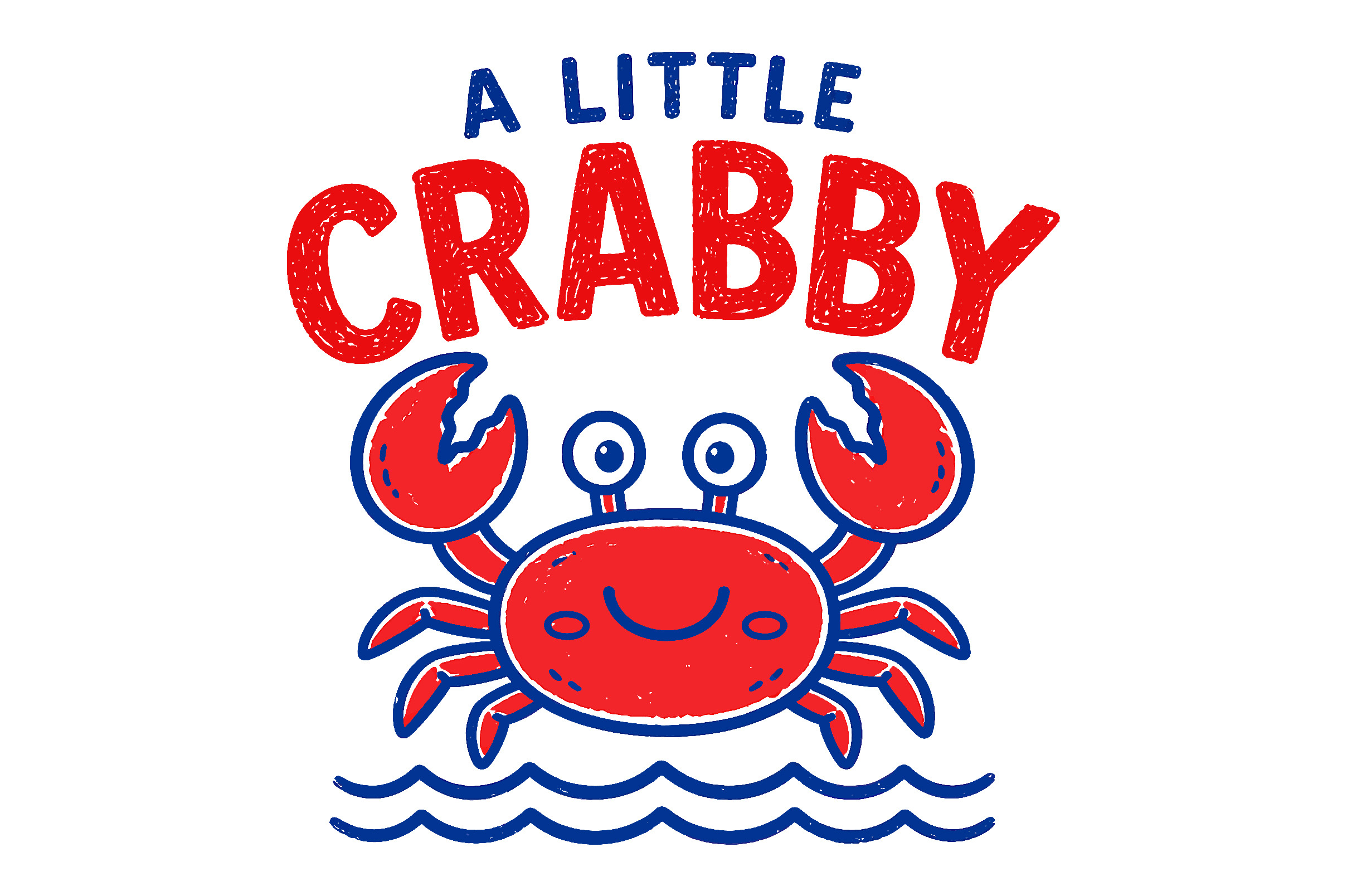 Summer A Little Crabby PNG, an Illustration by Canvas Craft