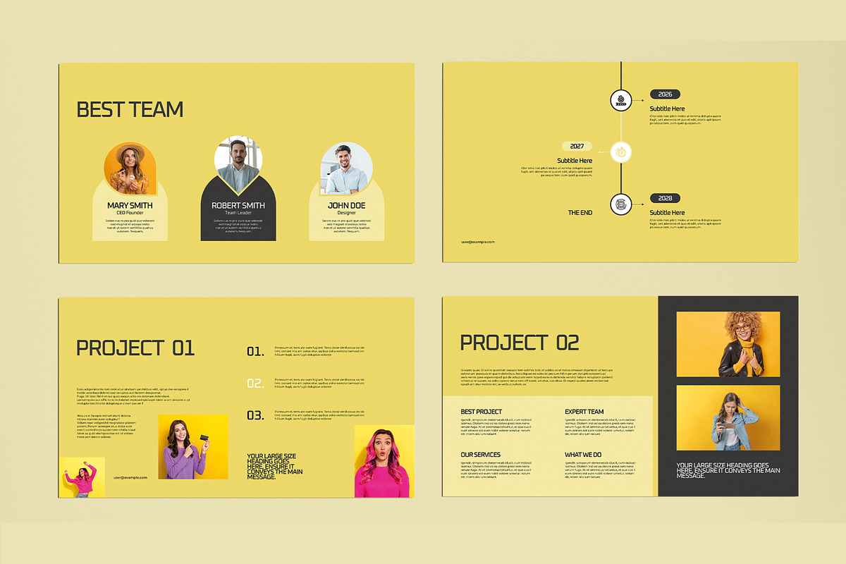 Project proposal Presentation, a Presentation Template by MightyDesign (Photo 4 of 8)