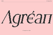 CS Yaeger Pixel, a Serif Font by Craft Supply Co. (Thumbnail 2 of 8)