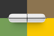 Large Sausage Chub Mockup, a Product Mockup by easymock (Thumbnail 5 of 6)