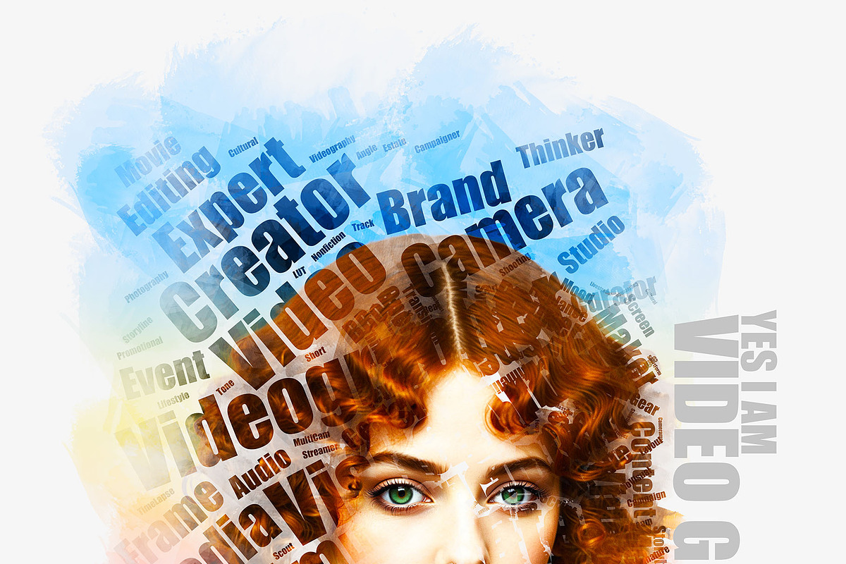 Unique Portrait Text Photo Effect, an Action Add-On by MRI STUDIO (Photo 21 of 42)