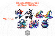 Iridescent Halloween Clipart 50, a Seasonal Illustration by Artisan Craft (Thumbnail 6 of 10)