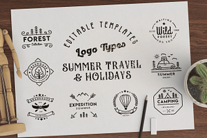 Logo Type - Summer Travel & Holidays