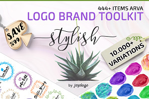 Stylish Feminine Logo Creator Arva