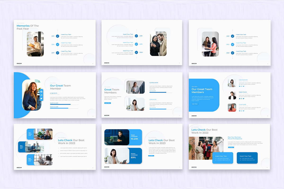 Investor Pitch Deck Presentation, a Presentation Template by SlideStack (Photo 3 of 5)