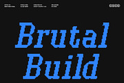 CS Bedford Pixel, a Slab Serif Font by Craft Supply Co. (Thumbnail 4 of 8)