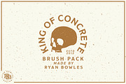 Concrete Texture Brush Pack, a Texture Graphic by RyanBowlesDesign (Thumbnail 1 of 5)