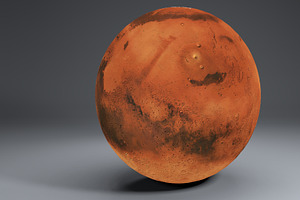 Mars 8k Globe