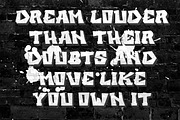 Brexh - Graffiti Sign Street, a Serif Font by roomspace creative lab (Thumbnail 2 of 10)