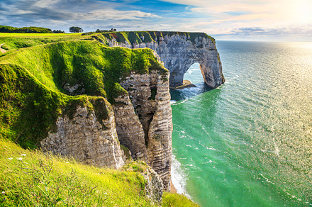 Natural rock arch wonder, France, a Nature Photo by Alpine Dreams