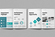Annual Report Template, a Brochure Template by Work-Envance (Thumbnail 10 of 12)