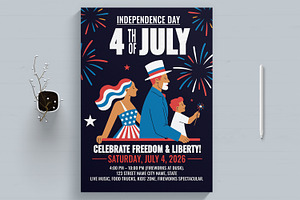 Independence Day Flyer Design, a Flyer Template by MightyDesign