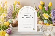 Easter Arch Invitation Card Mockup, a Product Mockup by TatiMockup (Thumbnail 3 of 5)