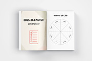 2025-26 End of Life Planner Canva, a Print Template by Designmela01 (Thumbnail 2 of 6)