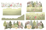 Birthday party in the forest, an Illustration by AkvarelRiver (Thumbnail 4 of 10)