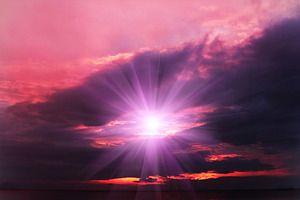 Beautiful sunset, a Photo by saiko3p