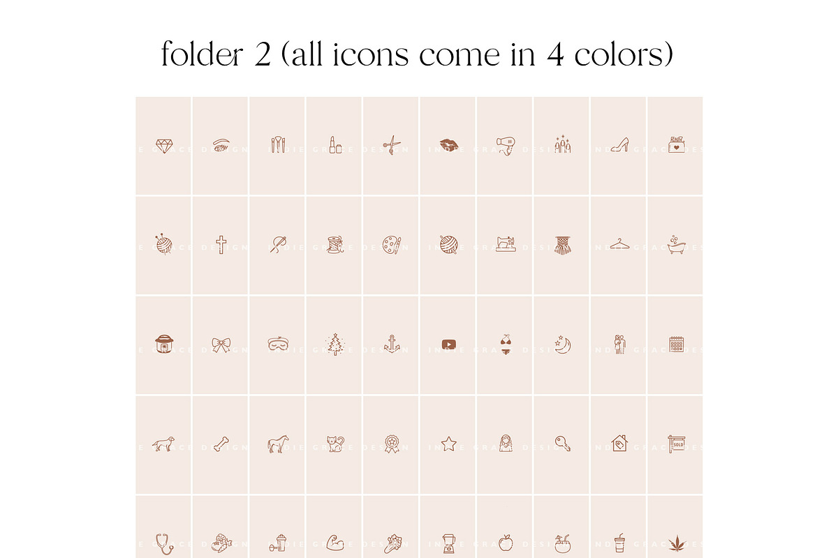 Boho Instagram Highlight Cover Icons, a Social Media Template by Indie Grace Design (Photo 4 of 8)