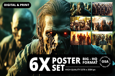 Walking Dead. Zombie Illustration, a Seasonal Illustration by Other Side Art