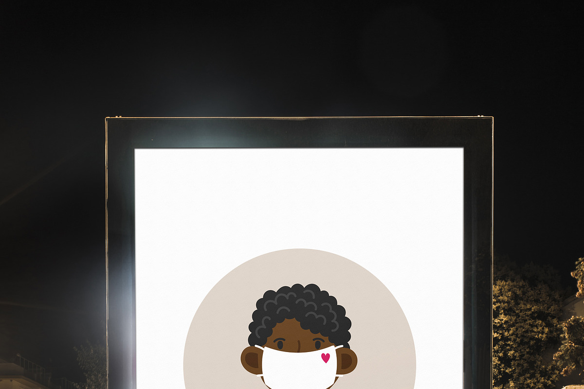 People wearing medical masks., a Healthcare Illustration by KVIO (Photo 7 of 7)