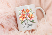 Freesia Mother's Day Watercolor Clip, an Illustration by RobertsArt (Thumbnail 3 of 7)