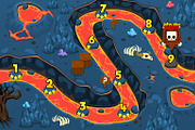 Game Level Map Pack - Horizontal, an Illustration by pzUH (Thumbnail 2 of 8)
