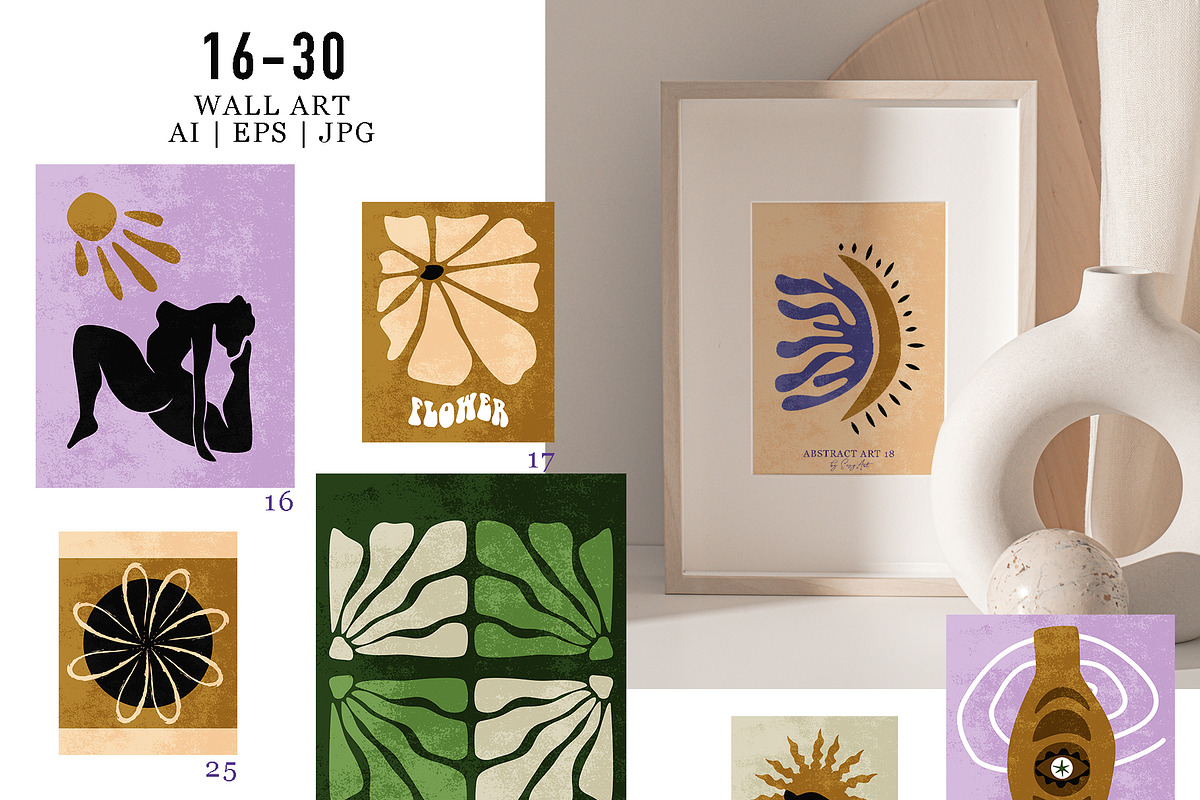 Abstract art & patterns collection, a Decorative Illustration by EasyArt (Photo 5 of 12)
