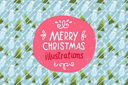 Merry Christmas illustrations, an Illustration by kostolom3ooo (Thumbnail 1 of 5)
