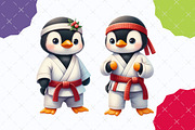 Martial Arts Animals Sublimation Cli, an Illustration by designcity5 (Thumbnail 5 of 5)