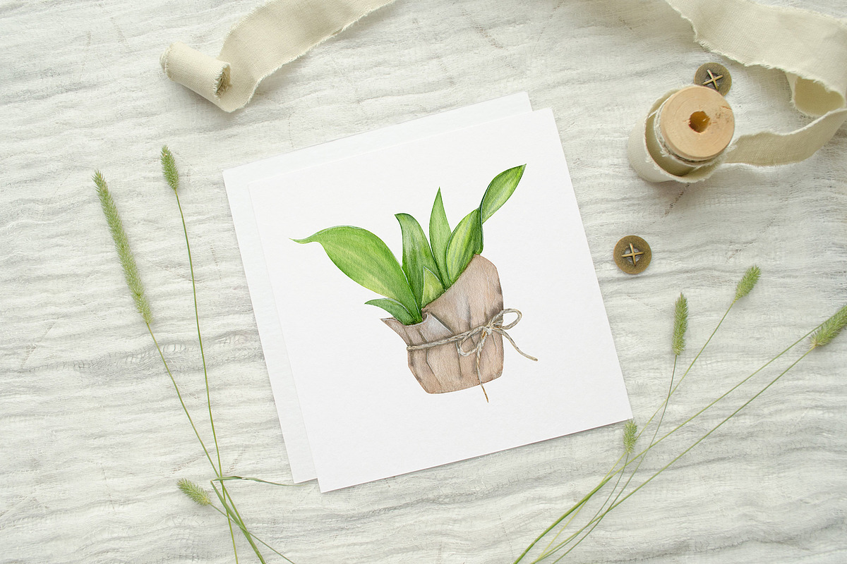 Lily Of The Valley Watercolor Flower, a Seasonal Illustration by NataliArkushArt (Photo 5 of 14)
