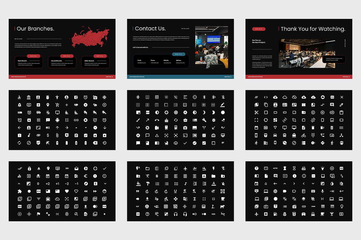 Drixa : Event Powerpoint, a Presentation Template by Punkl Camp (Photo 9 of 9)