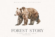 Forest Story, an Animal Illustration by PeDe Designs (Thumbnail 3 of 10)