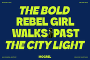 Mogrel - Heavy Bold Inktrap Font, a Sans Serif Font by Say Studio (Thumbnail 9 of 10)