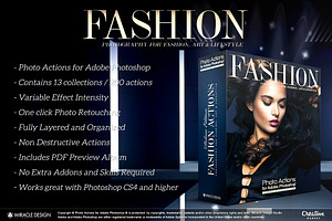 Actions for Photoshop / Fashion