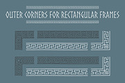 Editable greek meander brushes, a Brush Add-On by ekmelica (Thumbnail 3 of 6)