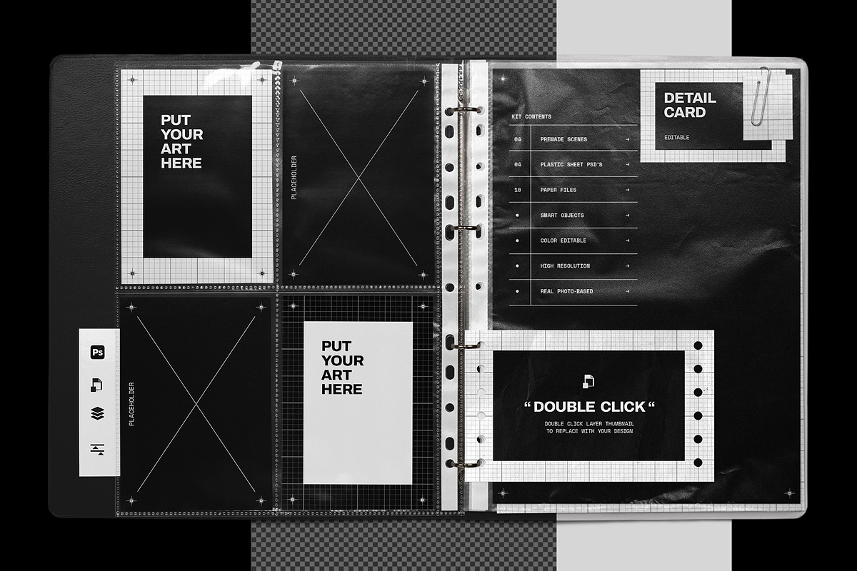 Editorial Archive Mockup Kit, a Books & Magazine Mockup by FLYERWRK (Photo 2 of 11)