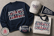 Athlete College Duo, a Slab Serif Font by MaxArt Foundry (Thumbnail 2 of 10)