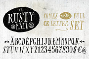CA Rusty Nail + CA Rough Rider Set, a Font by Cape Arcona Type Foundry (Thumbnail 7 of 8)